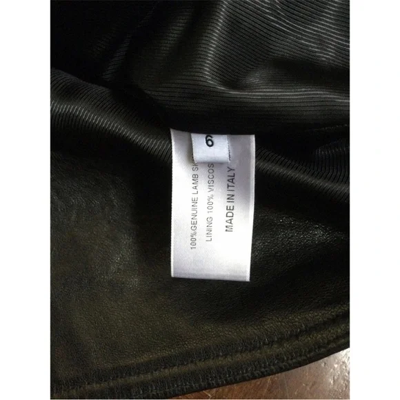 Proenza Schouler Leather Jacket Size 6 - Picture 3 of 8